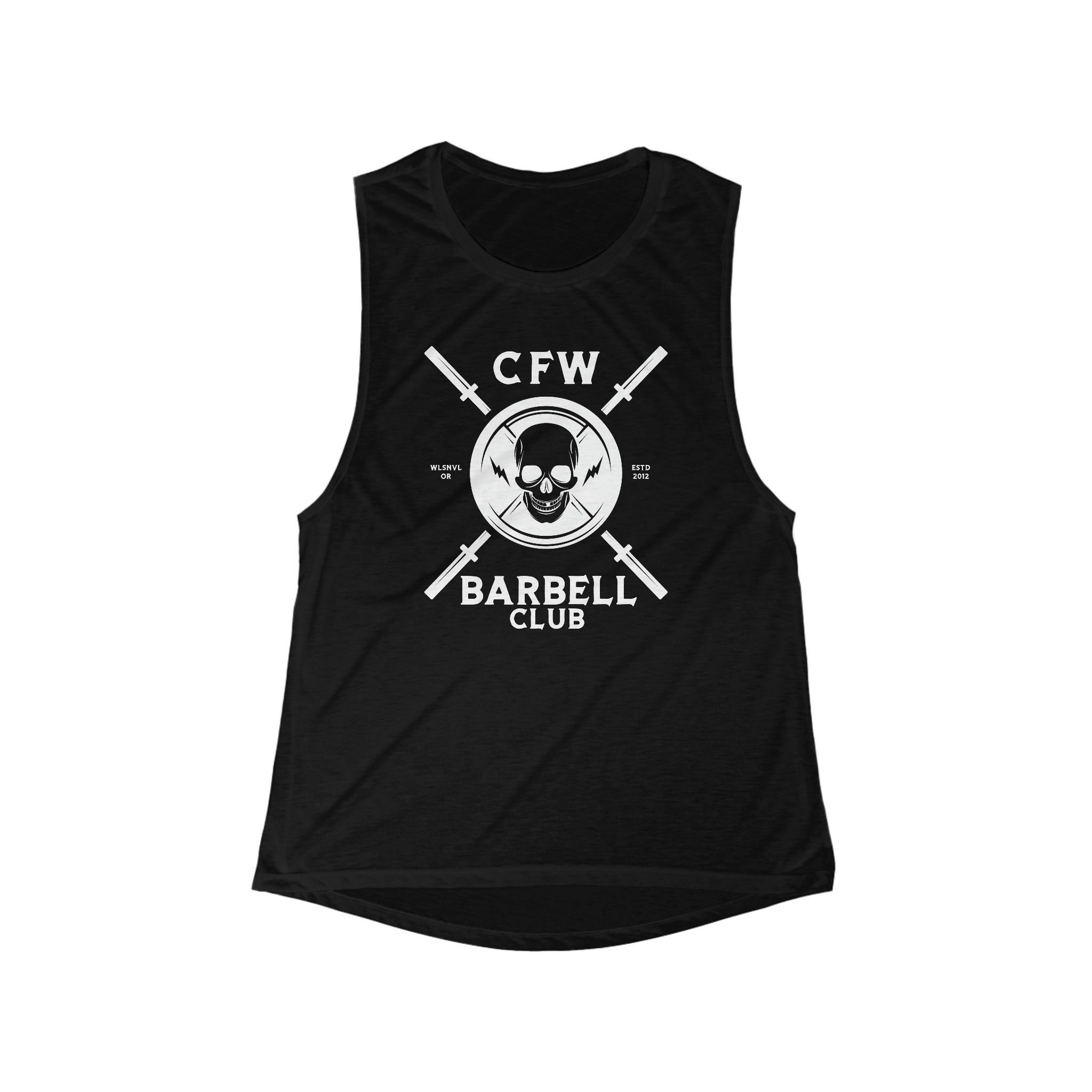 Skull BB Club Women's Muscle Tank – CFW Gear
