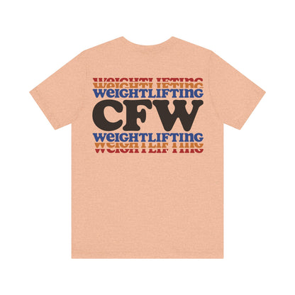 CFW Weightlifting Unisex Jersey Short Sleeve Tee