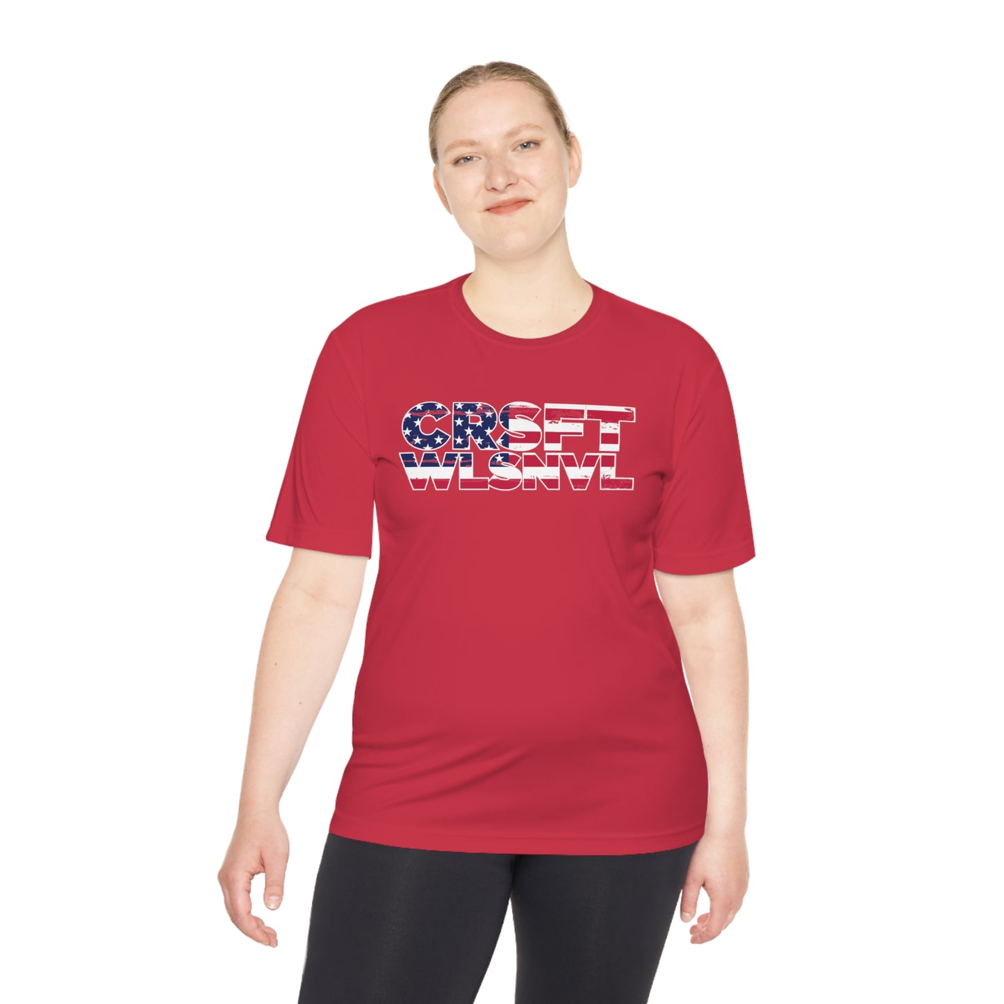 CFW Flag Logo Unisex Moisture Wicking Tee