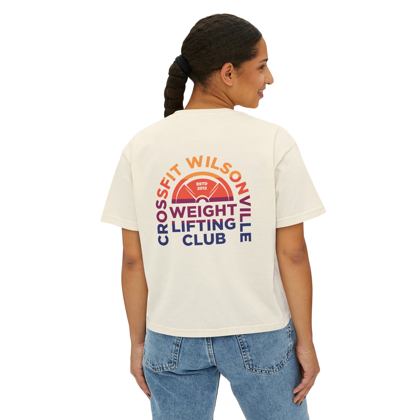 CFW weightlifting Boxy Tee