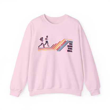Retro Running Crewneck Sweatshirt