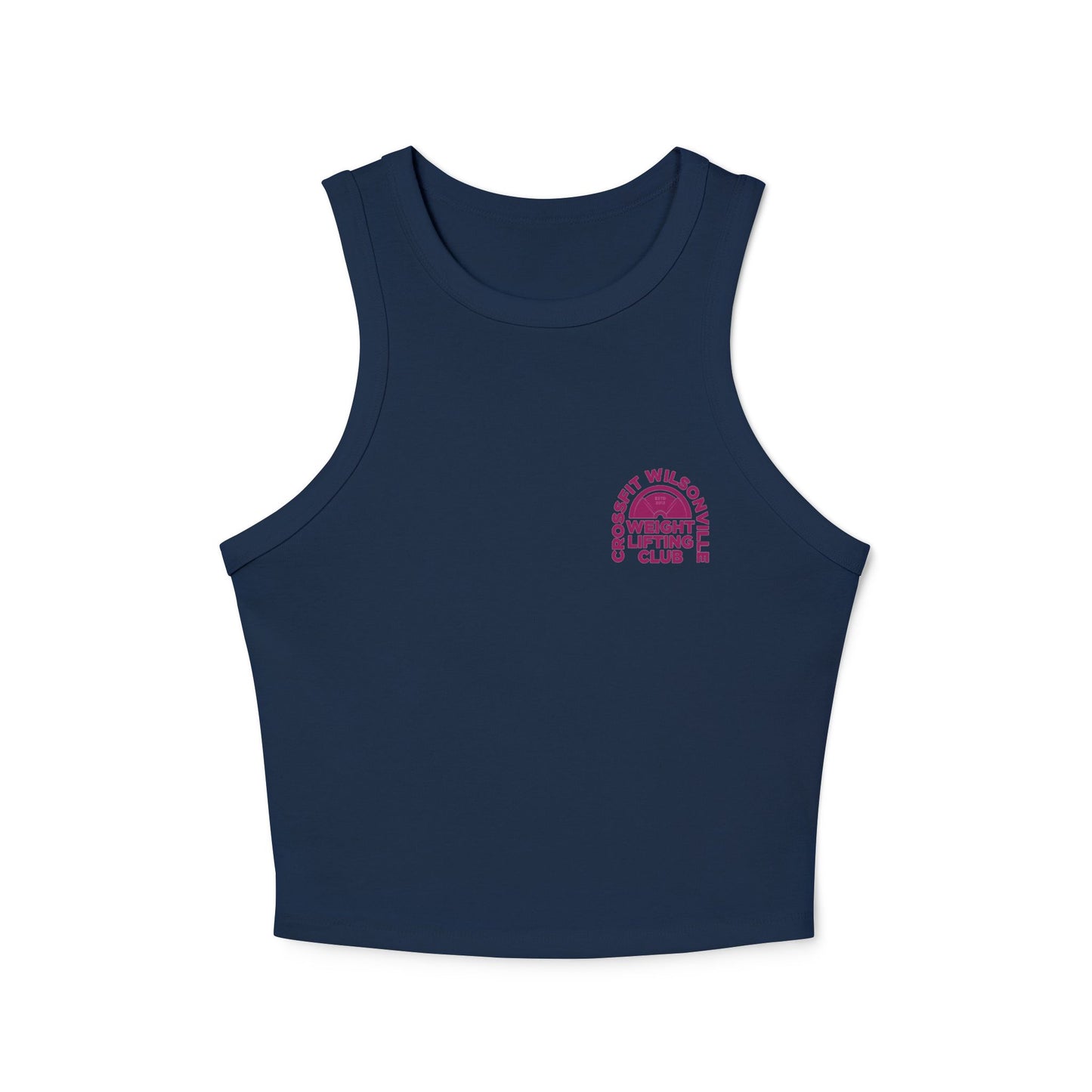 Weight Lifting Club Rainbow Crop Top