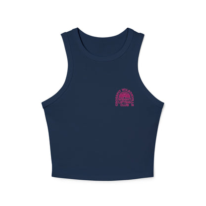 Weight Lifting Club Rainbow Crop Top