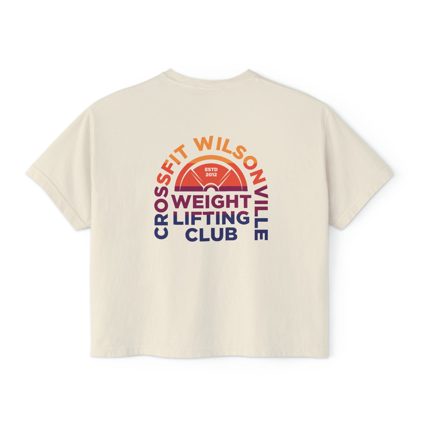 CFW weightlifting Boxy Tee