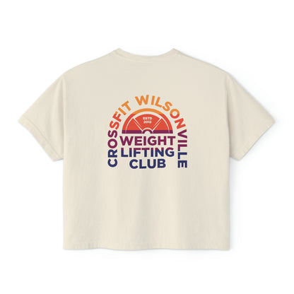 CFW weightlifting Boxy Tee