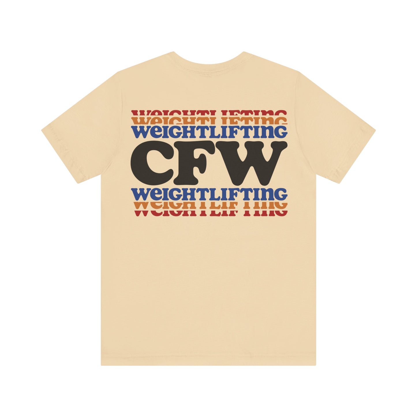 CFW Weightlifting Unisex Jersey Short Sleeve Tee