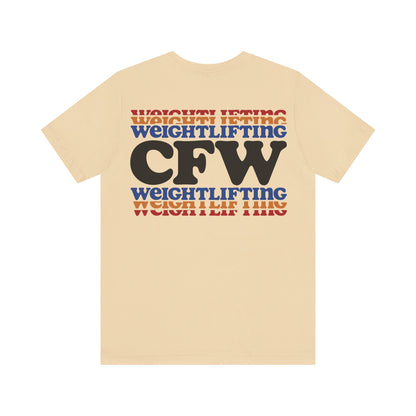 CFW Weightlifting Unisex Jersey Short Sleeve Tee