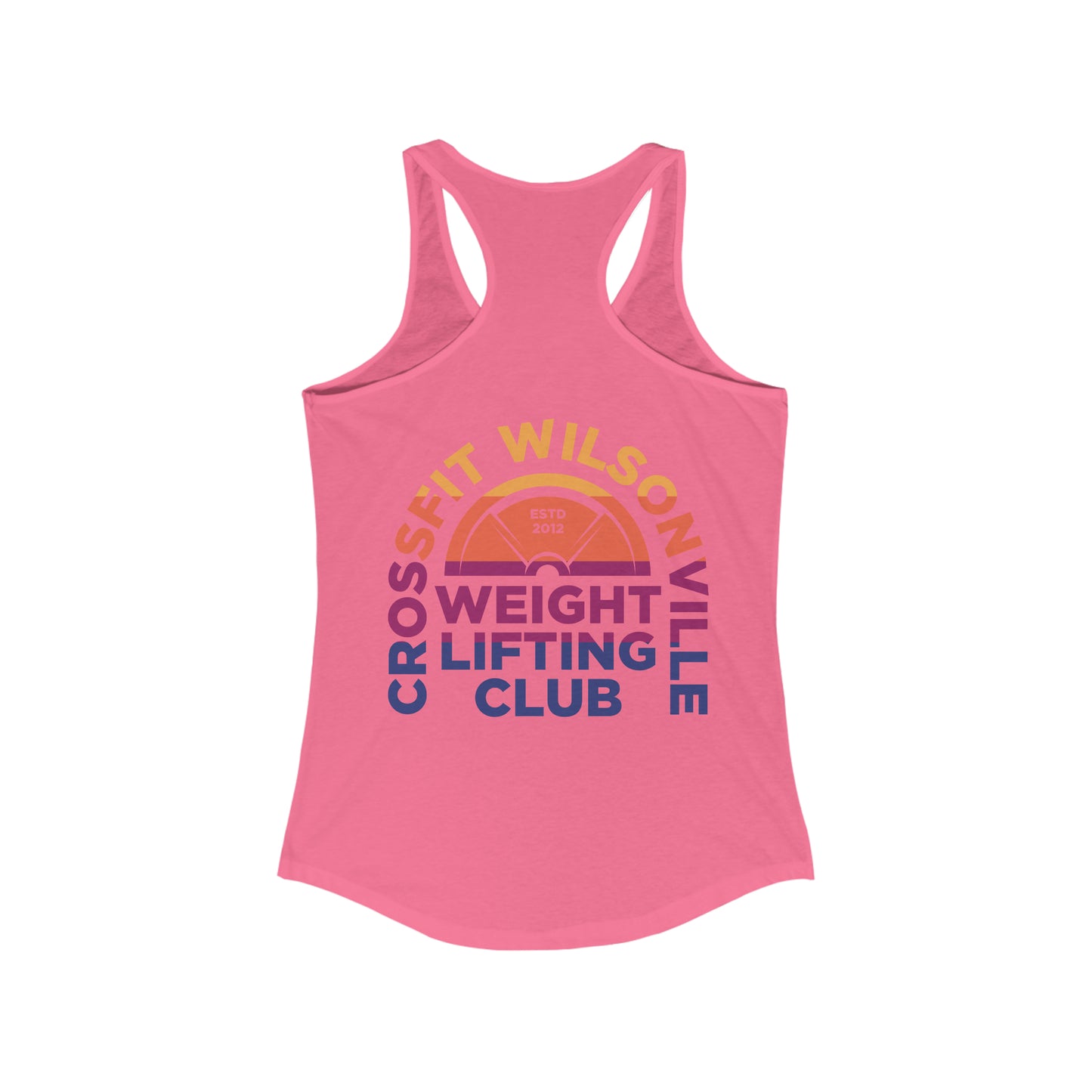 CFW weightlifting Racerback Tank