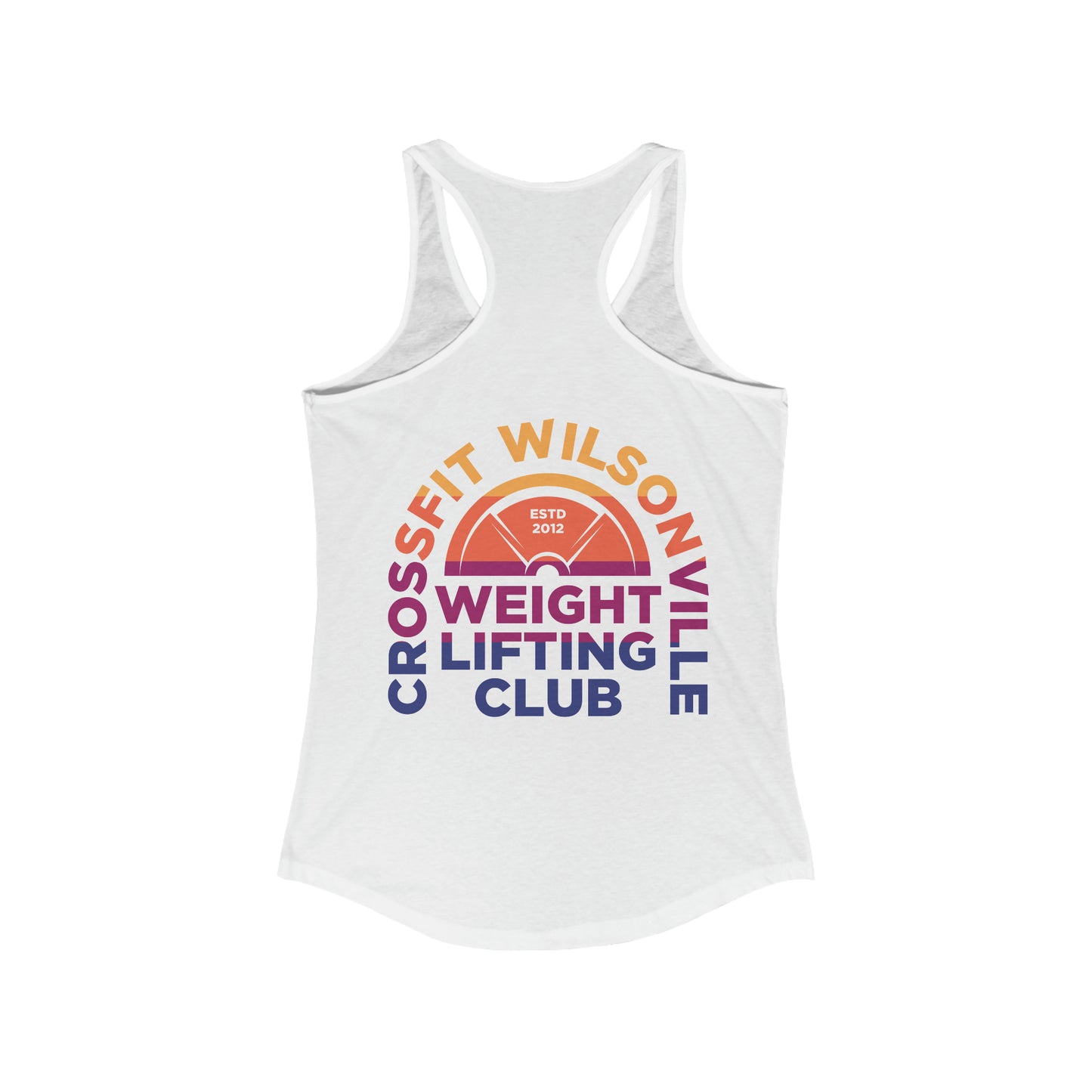 CFW weightlifting Racerback Tank