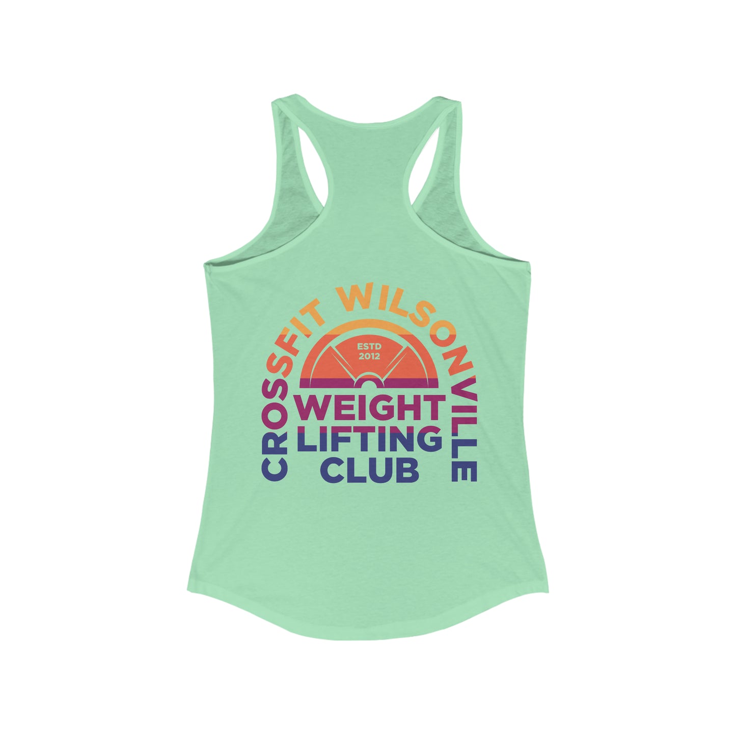 CFW weightlifting Racerback Tank