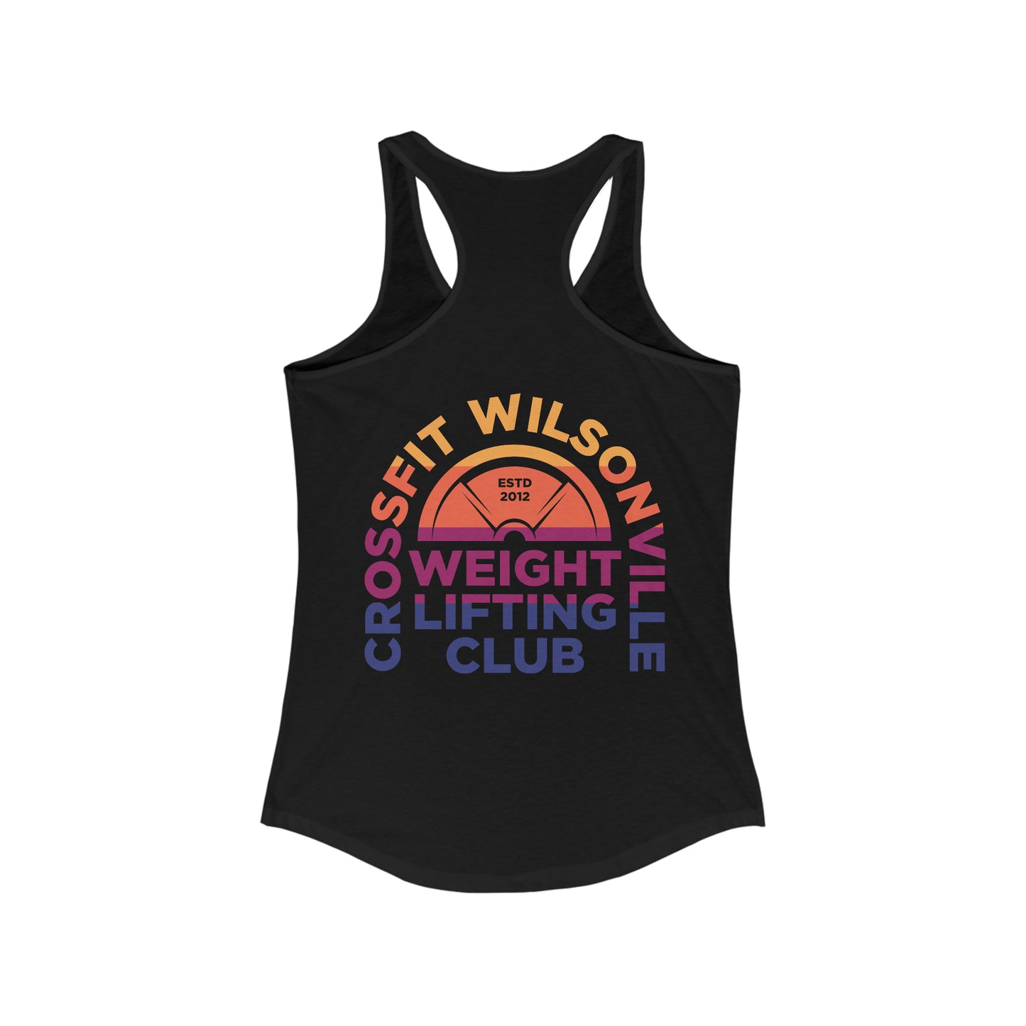 CFW weightlifting Racerback Tank