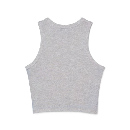 CFW Flag Logo Women's Micro Rib Racer Tank Top
