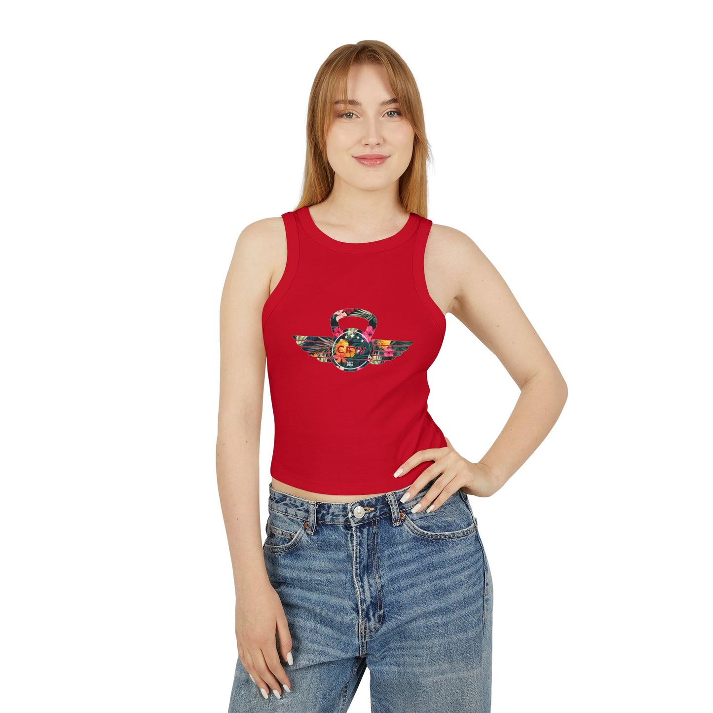 Hawaiian KB Crop Top