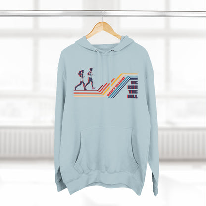 Retro Running Fleece Hoodie