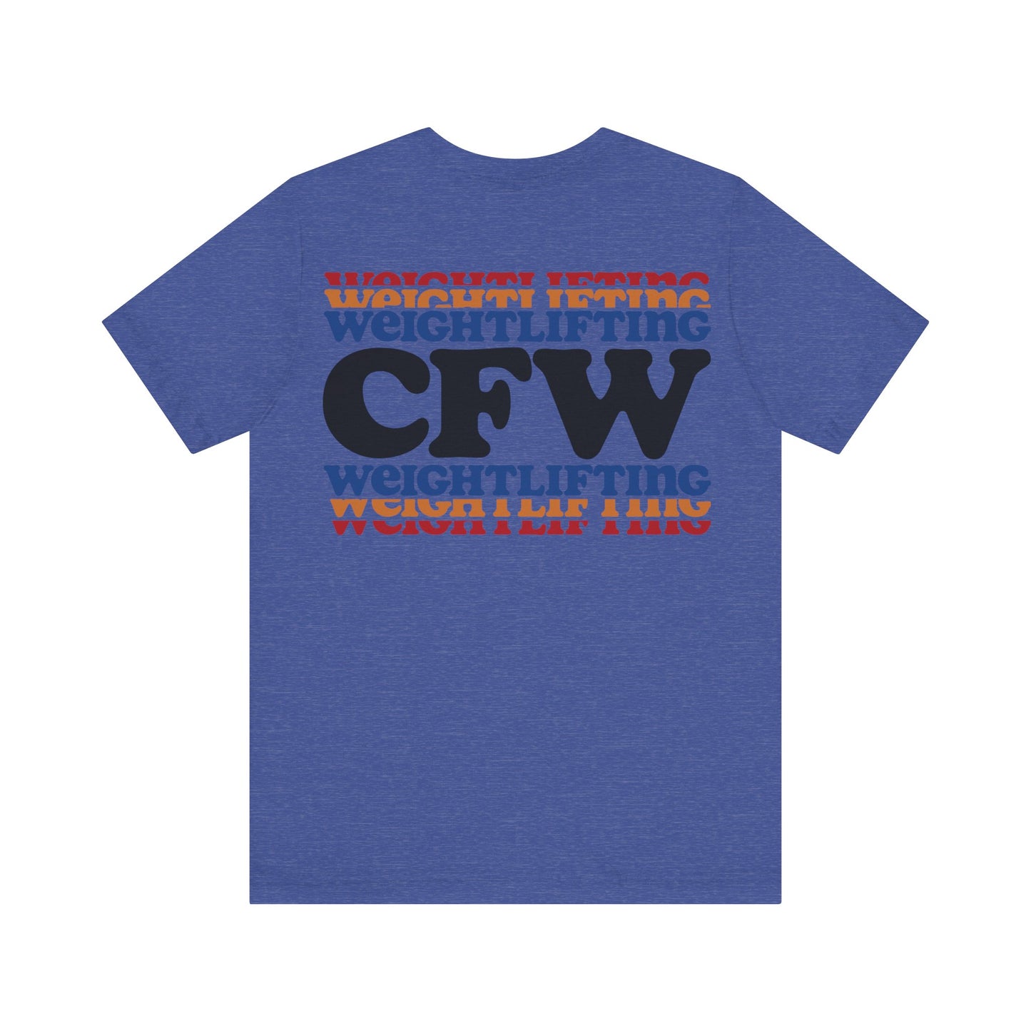 CFW Weightlifting Unisex Jersey Short Sleeve Tee