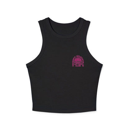 Weight Lifting Club Rainbow Crop Top