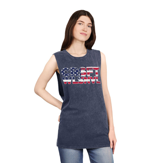 CFW Unisex Stonewash Tank Top