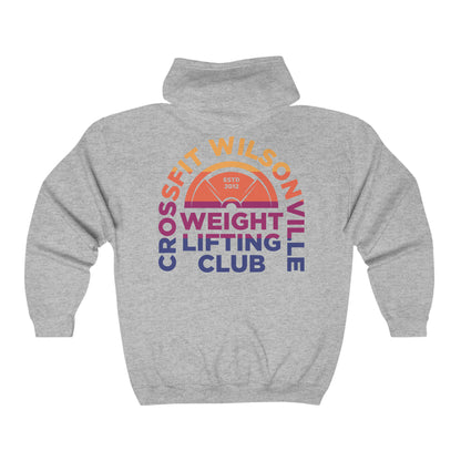 CFW weightlifting Club Zip Hooded Sweatshirt