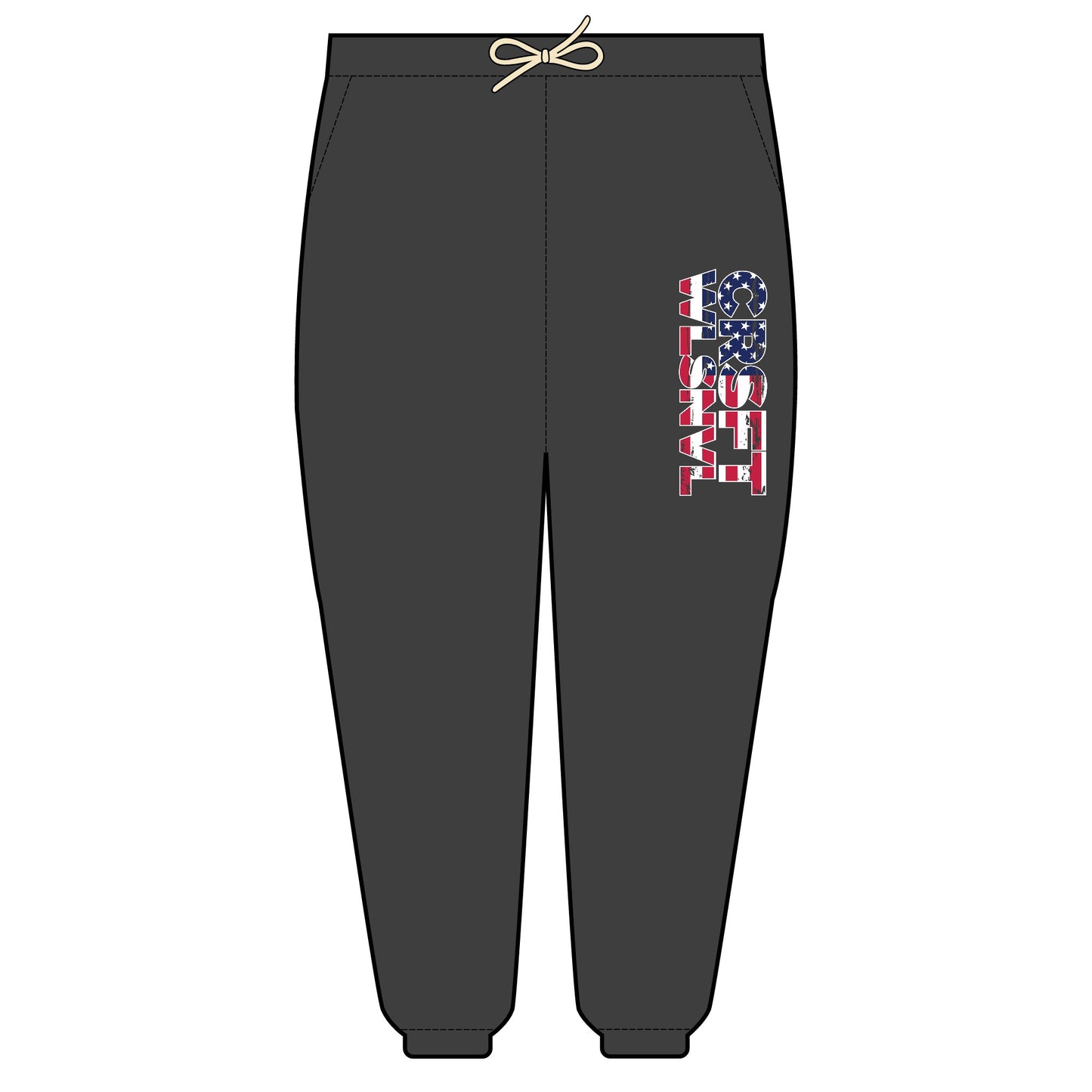 CFW Flag Unisex Garment-Dyed Lightweight Fleece Sweatpants