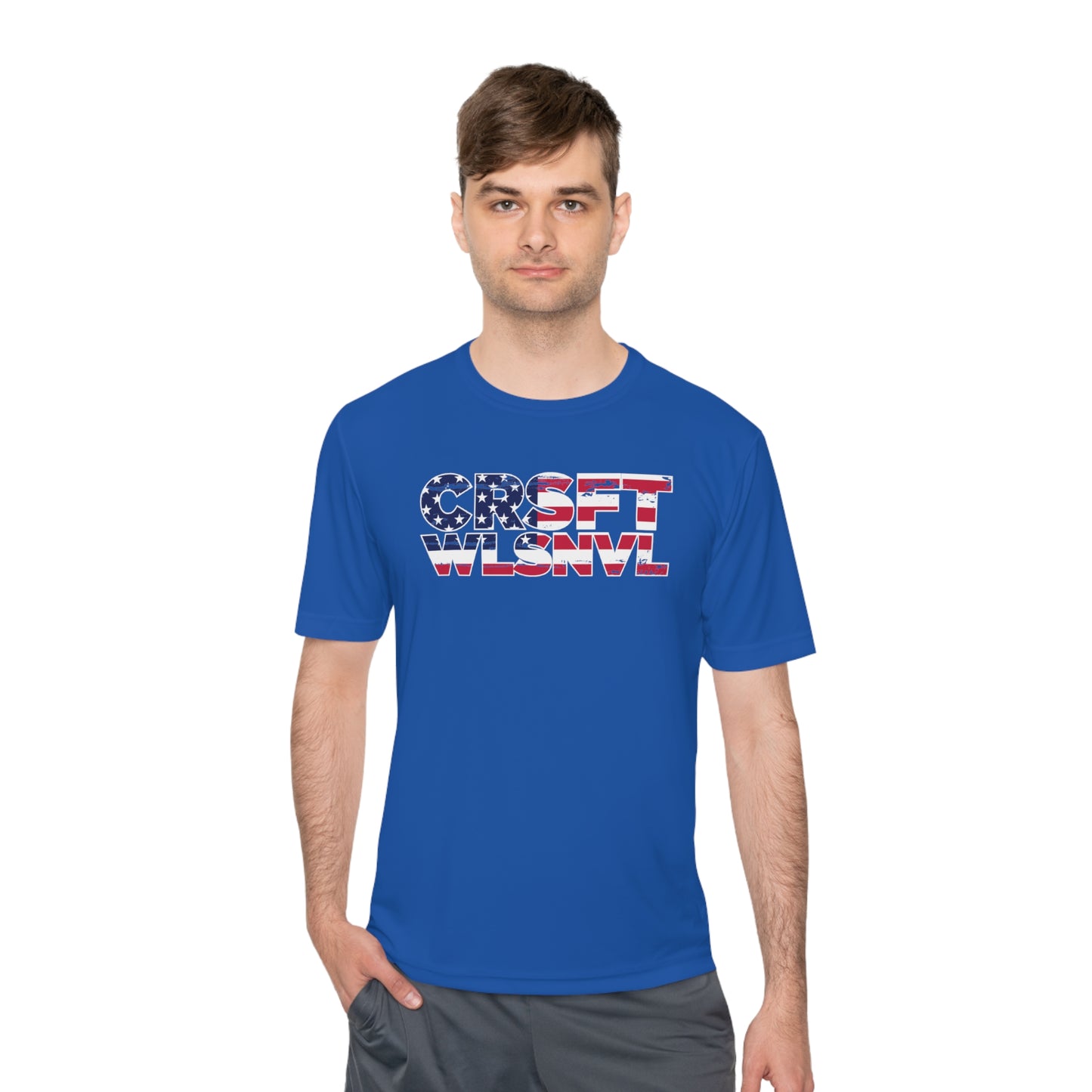 CFW Flag Logo Unisex Moisture Wicking Tee