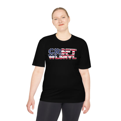 CFW Flag Logo Unisex Moisture Wicking Tee