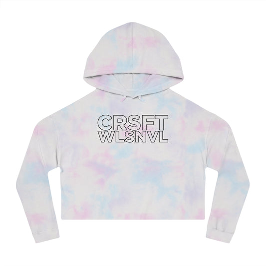 CRSFT Cropped Hooded Sweatshirt