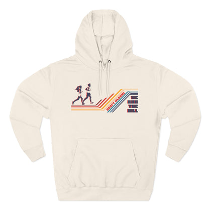 Retro Running Fleece Hoodie
