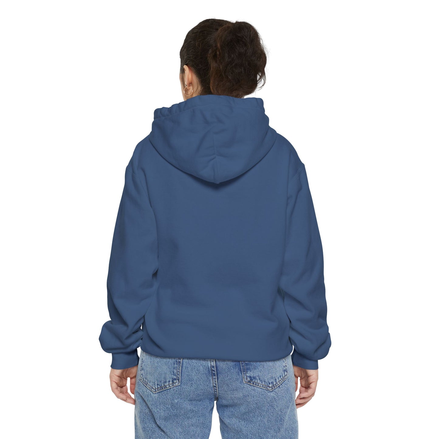 Support local box Unisex Garment-Dyed Hoodie