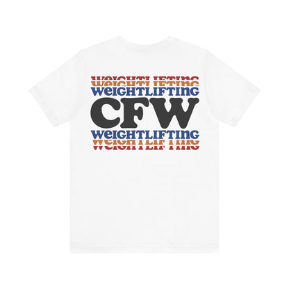 CFW Weightlifting Unisex Jersey Short Sleeve Tee