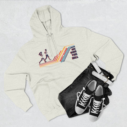 Retro Running Fleece Hoodie