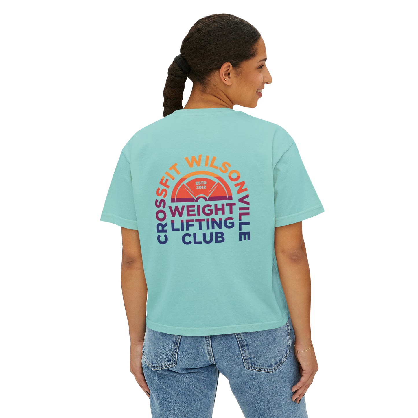 CFW weightlifting Boxy Tee