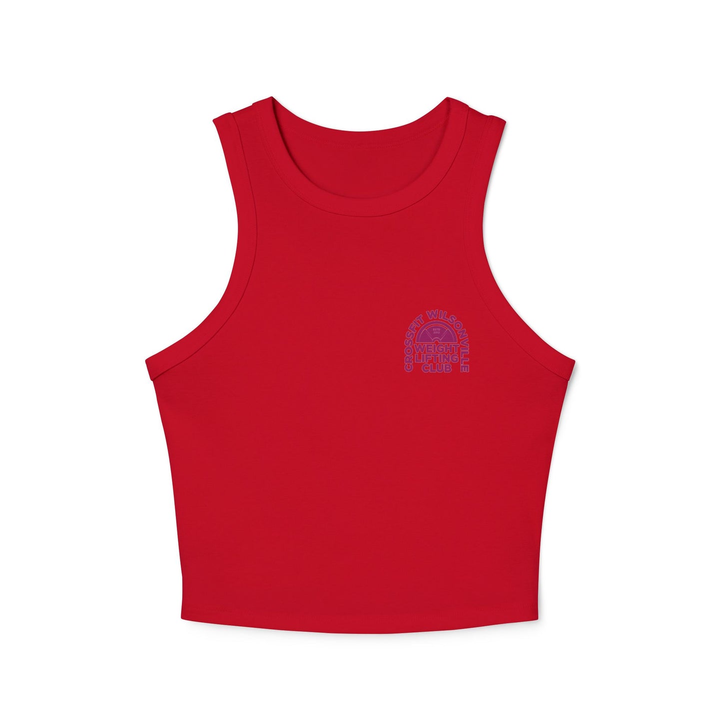 Weight Lifting Club Rainbow Crop Top