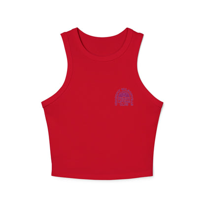 Weight Lifting Club Rainbow Crop Top