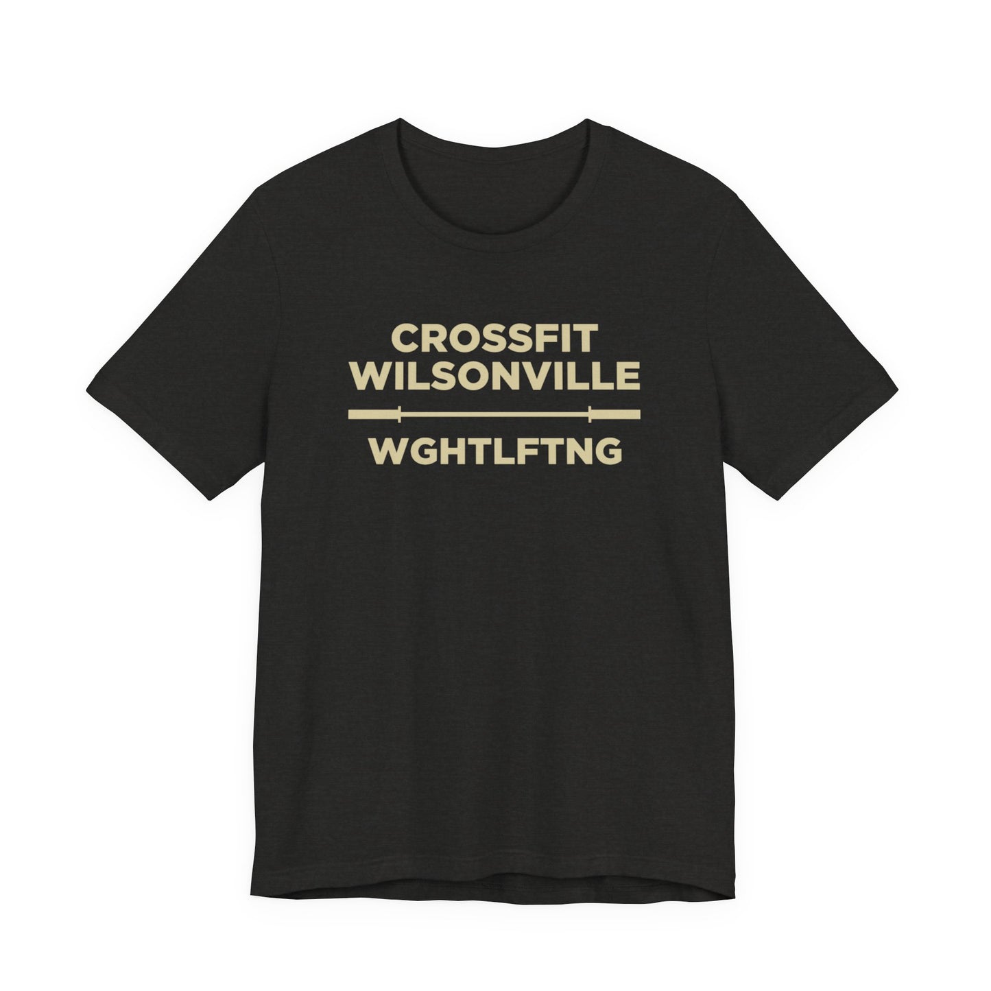 CrossFit Wilsonville Weightlifting Tee — Gym Workout Short Sleeve Shirt