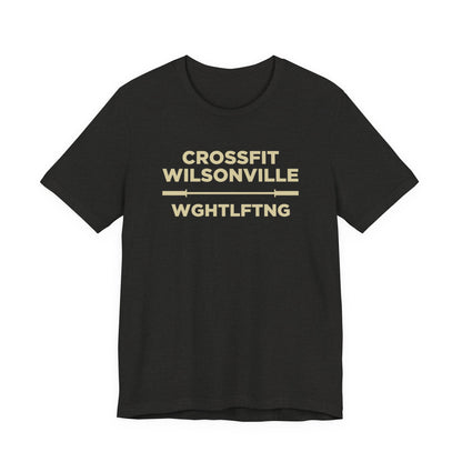 CrossFit Wilsonville Weightlifting Tee — Gym Workout Short Sleeve Shirt