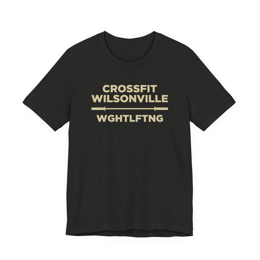 CrossFit Wilsonville Weightlifting Tee — Gym Workout Short Sleeve Shirt