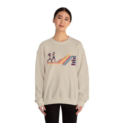 Retro Running Crewneck Sweatshirt