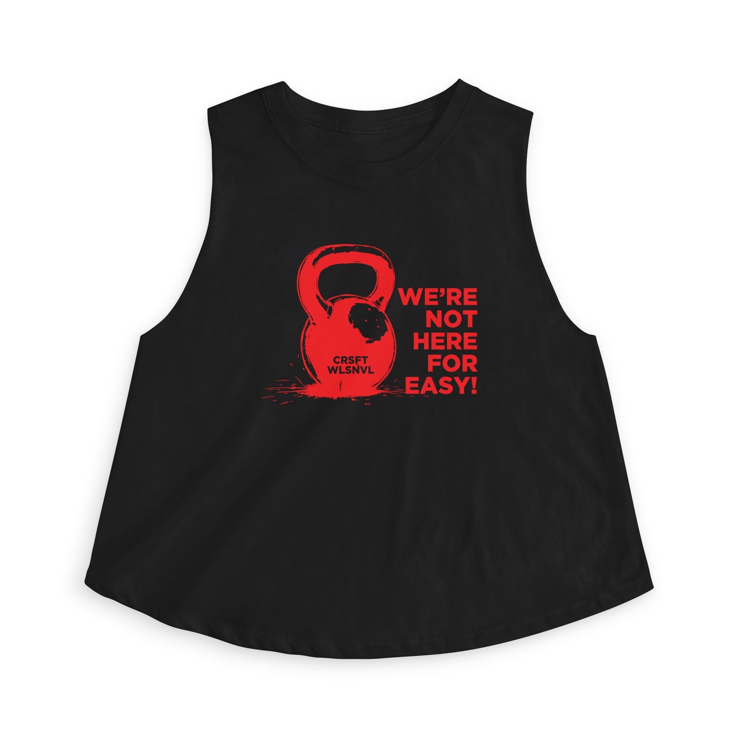 We're Not Here For Easy Crop