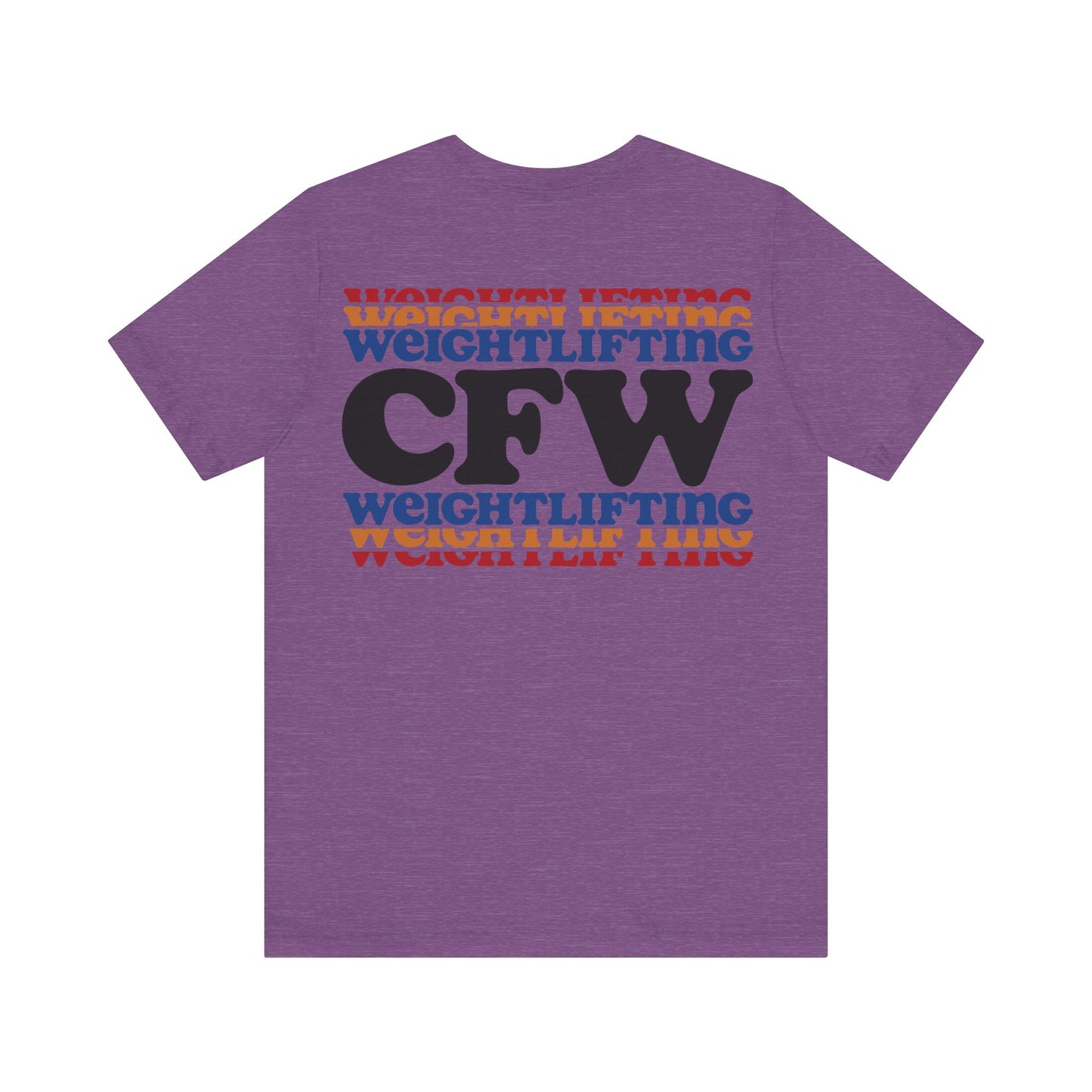 CFW Weightlifting Unisex Jersey Short Sleeve Tee