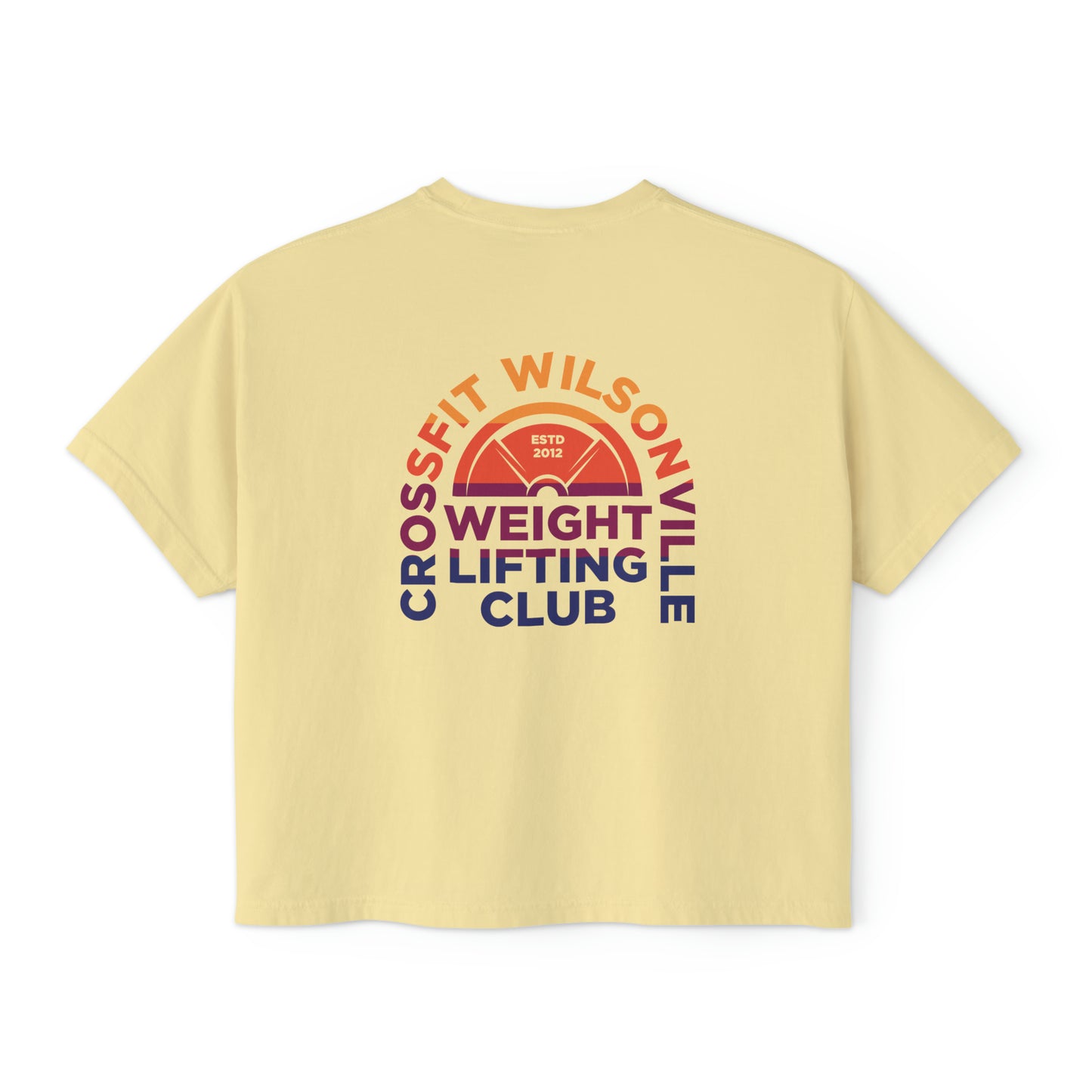 CFW weightlifting Boxy Tee