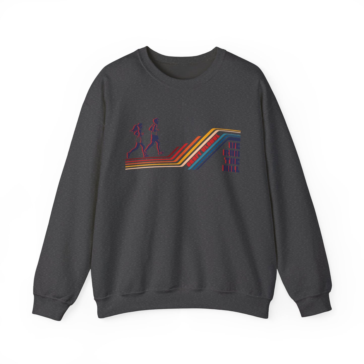 Retro Running Crewneck Sweatshirt