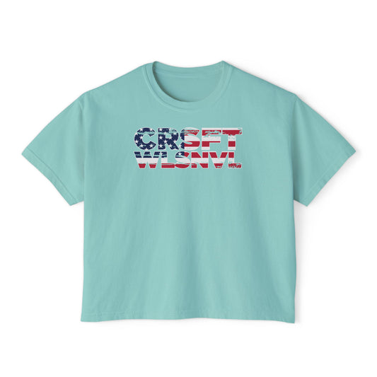 CFW Flag logo Women's Boxy Tee