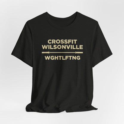 CrossFit Wilsonville Weightlifting Tee — Gym Workout Short Sleeve Shirt