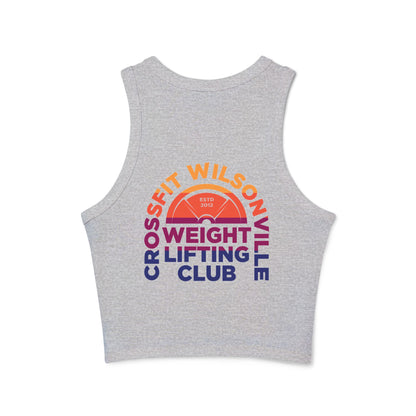 CFW Weightlifting Women's Micro Rib Racer Tank Top