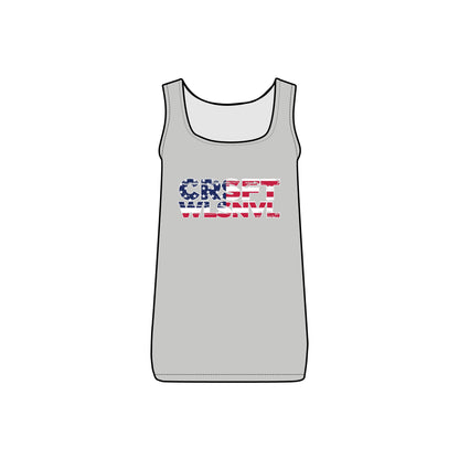 CFW Flag Logo Women's Micro Ribbed Tank