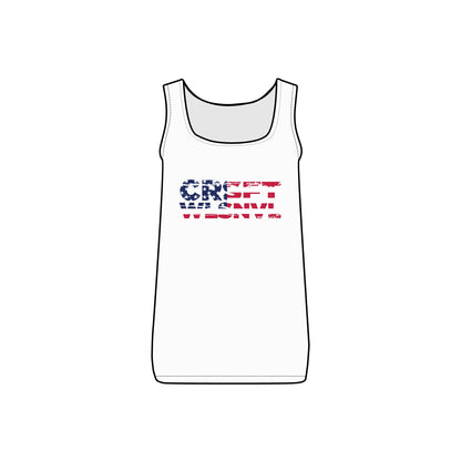 CFW Flag Logo Women's Micro Ribbed Tank