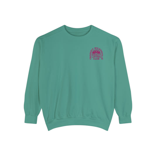 CFW Weightlifting Crew Garment-Dyed Sweatshirt
