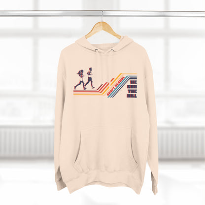 Retro Running Fleece Hoodie