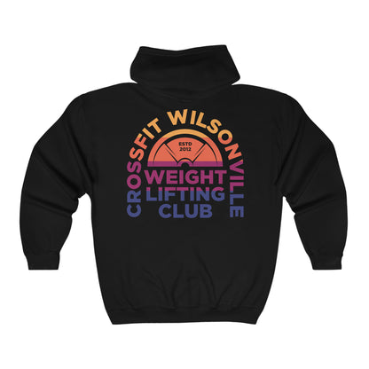 CFW weightlifting Club Zip Hooded Sweatshirt