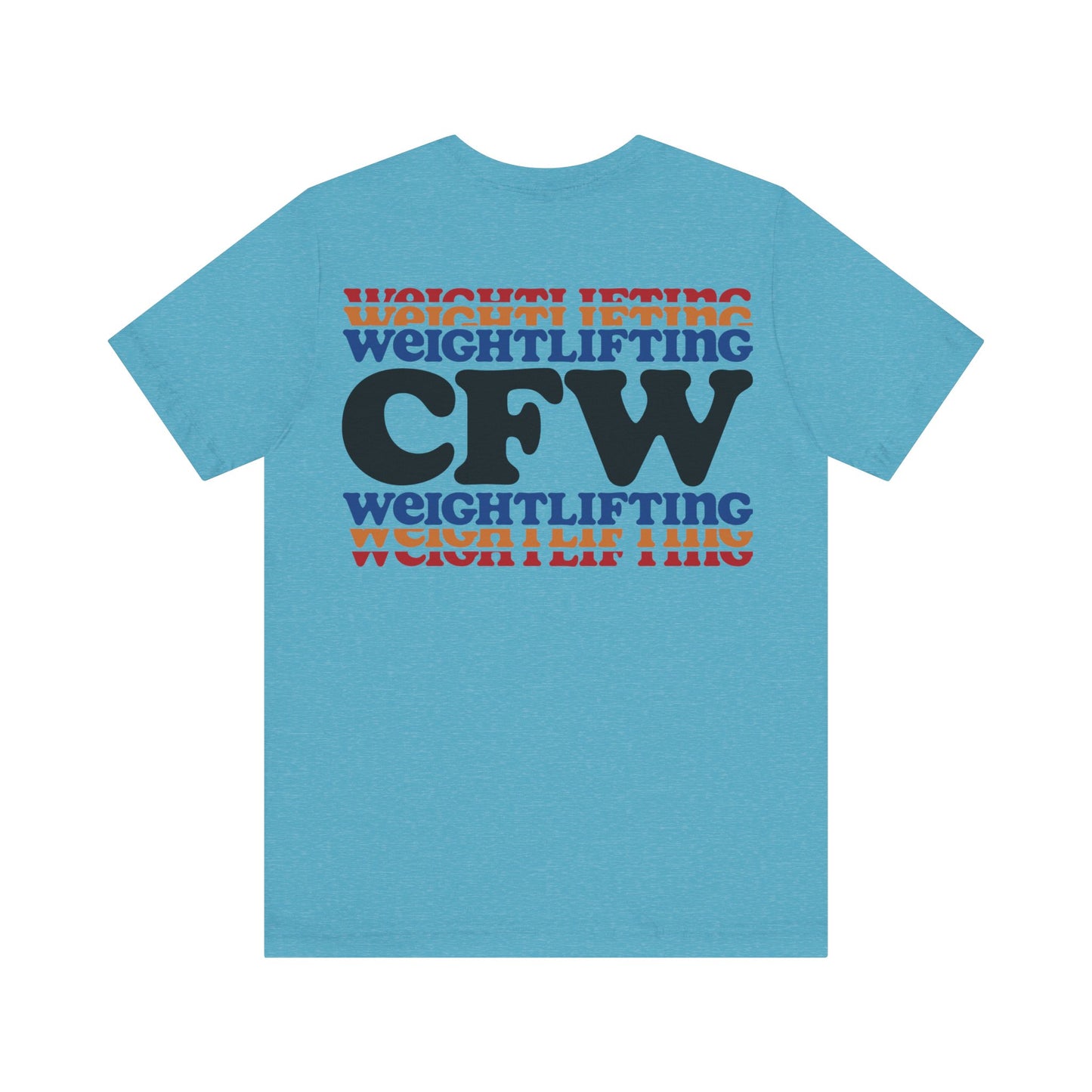 CFW Weightlifting Unisex Jersey Short Sleeve Tee